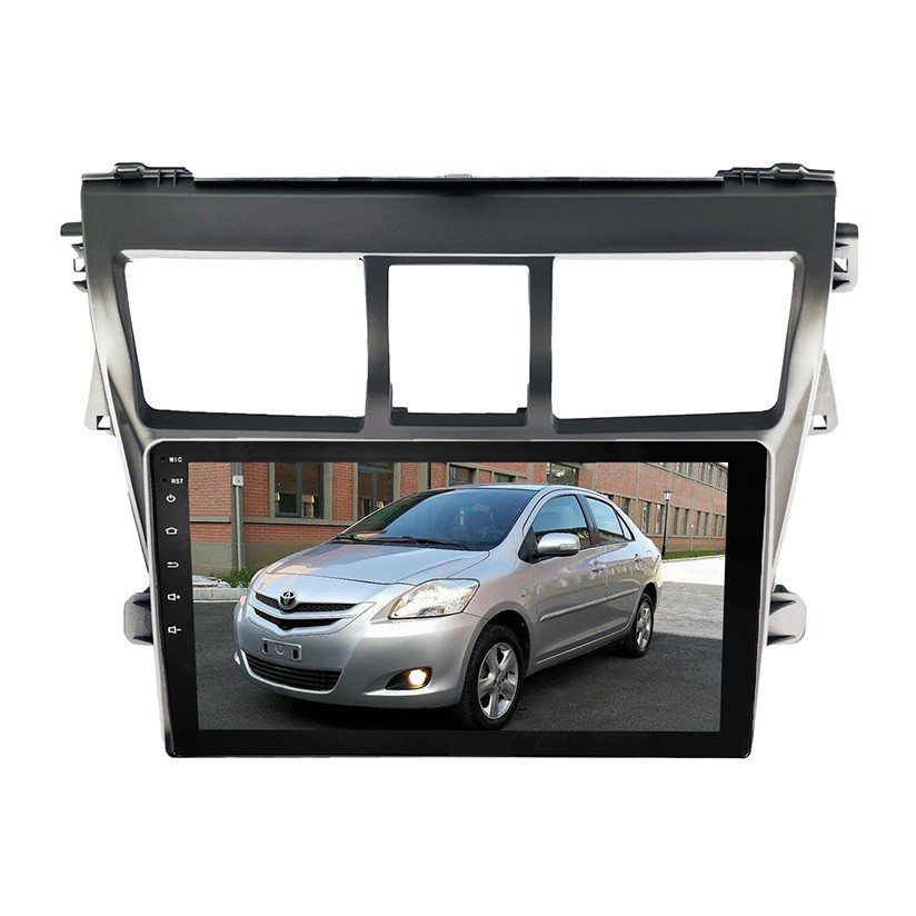 Màn hình Android 9 inch theo xe TOYOTA VIOS các đời 2007 2008 2009 2010 2011 2012 2013 Tặng mặt dưỡng và dây zắc theo xe