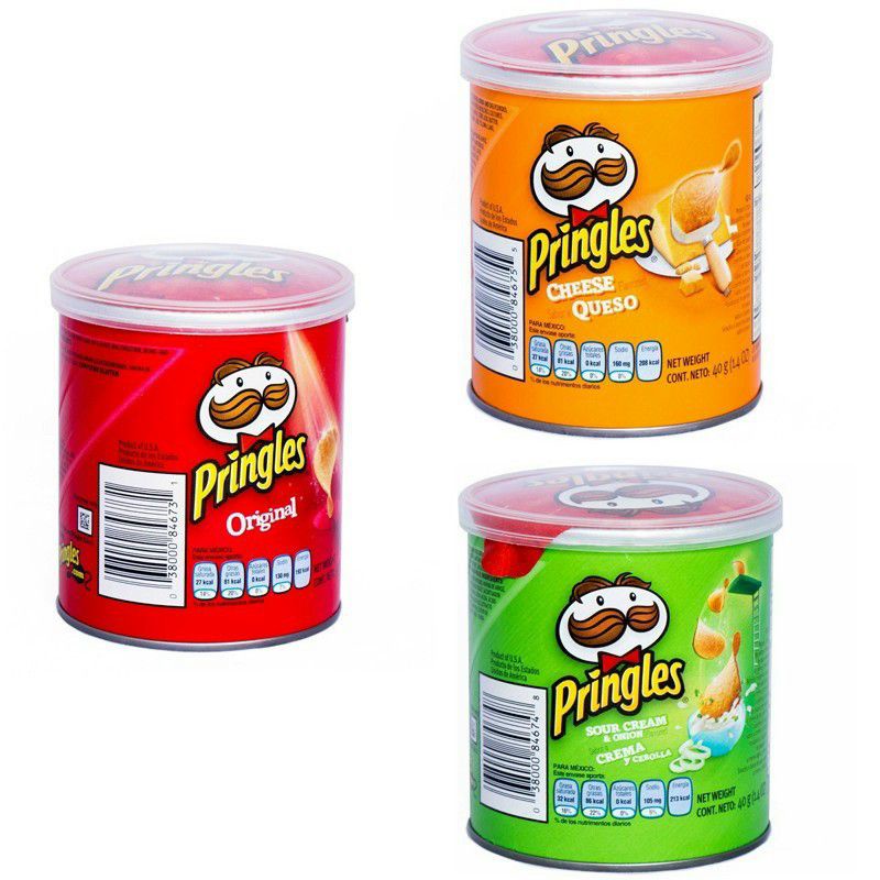 (Nhập Mỹ) Khoai tây chiên Pringles 3 vị