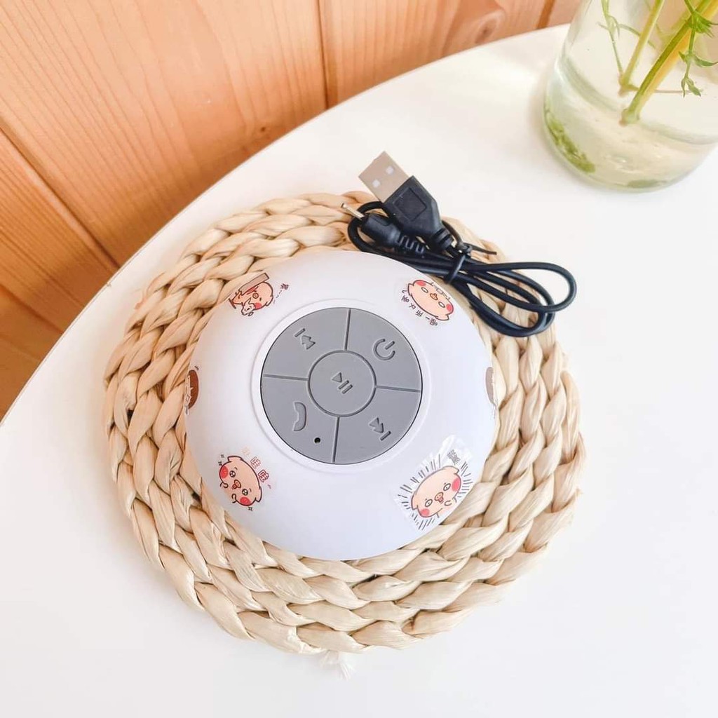 Loa bluetooth mini không dây chống thấm nước (tặng kèm sticker trang trí)