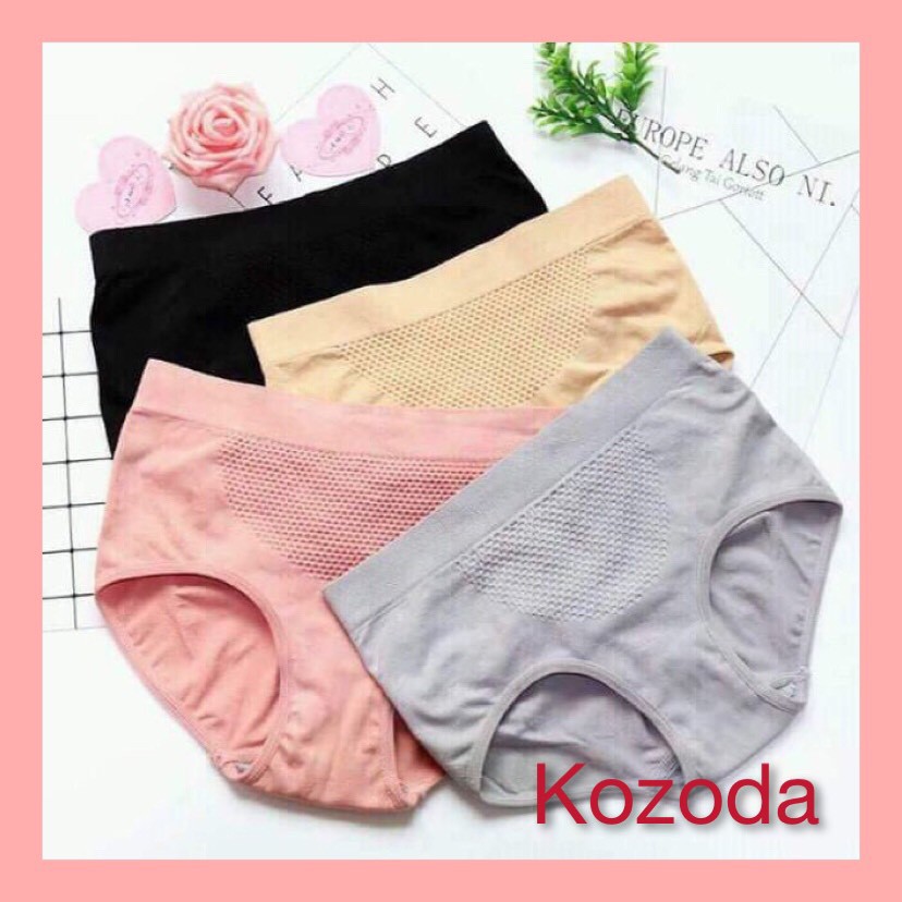 Quần lót cotton nâng mông kháng khuẩn co giãn 4 chiều QL4