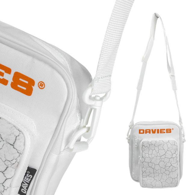 [Mã SKAMA06 giảm 8% TỐI ĐA 50K đơn250K] DAVIES - Túi đeo chéo canvas nam nữ đen trắng - Aggression Pocket. | BigBuy360 - bigbuy360.vn