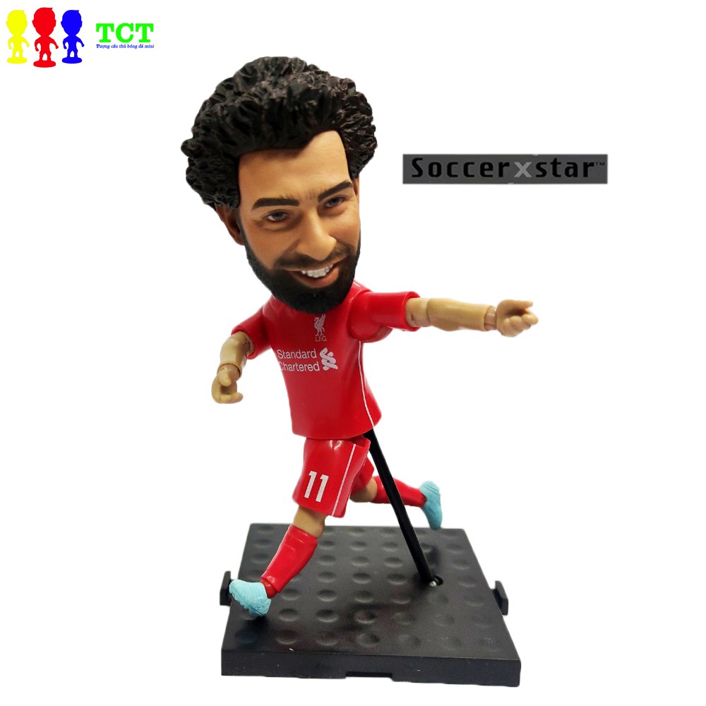 Tượng cầu thủ bóng đá SoccerXstar 13cm Salah - Thỏa thức tạo dáng