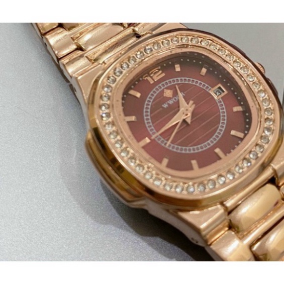 Đồng Hồ Nữ Wwoor Chính Hãng Dây Kim Loại Cao Cấp Mặt Vuông Bảo Hành 2 Năm | A02 kennenkun | BigBuy360 - bigbuy360.vn