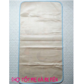 BỘ CHIẾU LỤA ĐIỀU HOÀ + GỐI THẢO DƯỢC CHO BÉ