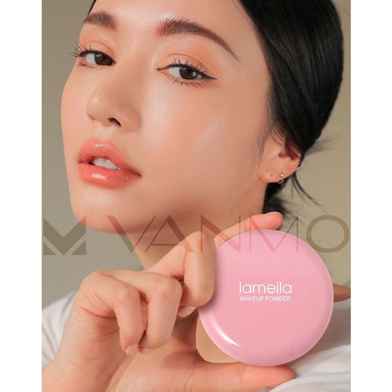 Phấn Phủ Kiềm Dầu Make Up Powder Dạng Nén Đa Năng Che Khuyết Điểm Trang Điểm Tự Nhiên