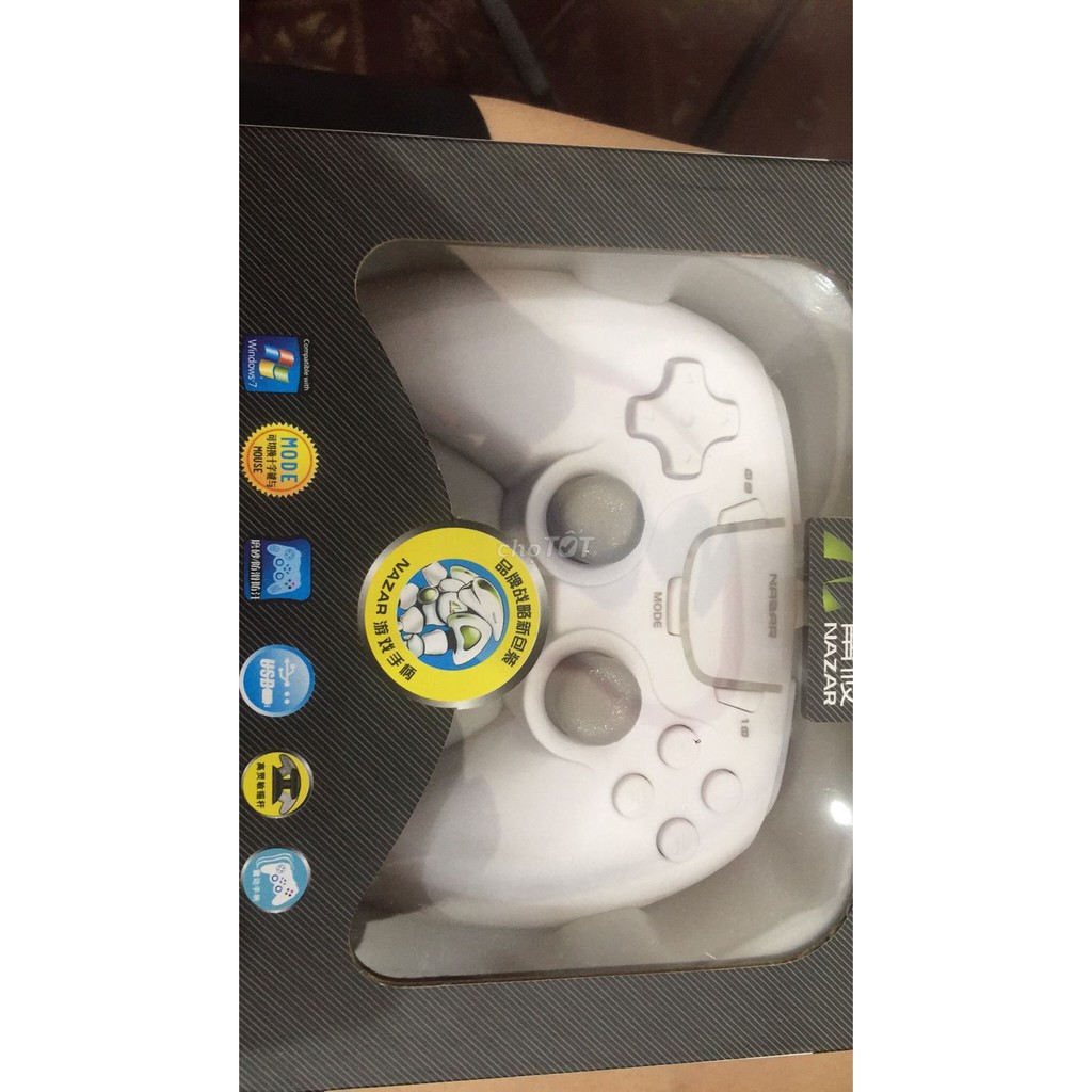 Tay Cầm Chơi Game, Tay Game 4 Nút Cho Máy Tính, Laptop, Box - Chơi FIFA, Pes, Giả Lập - Hàng Chính Hãng - H