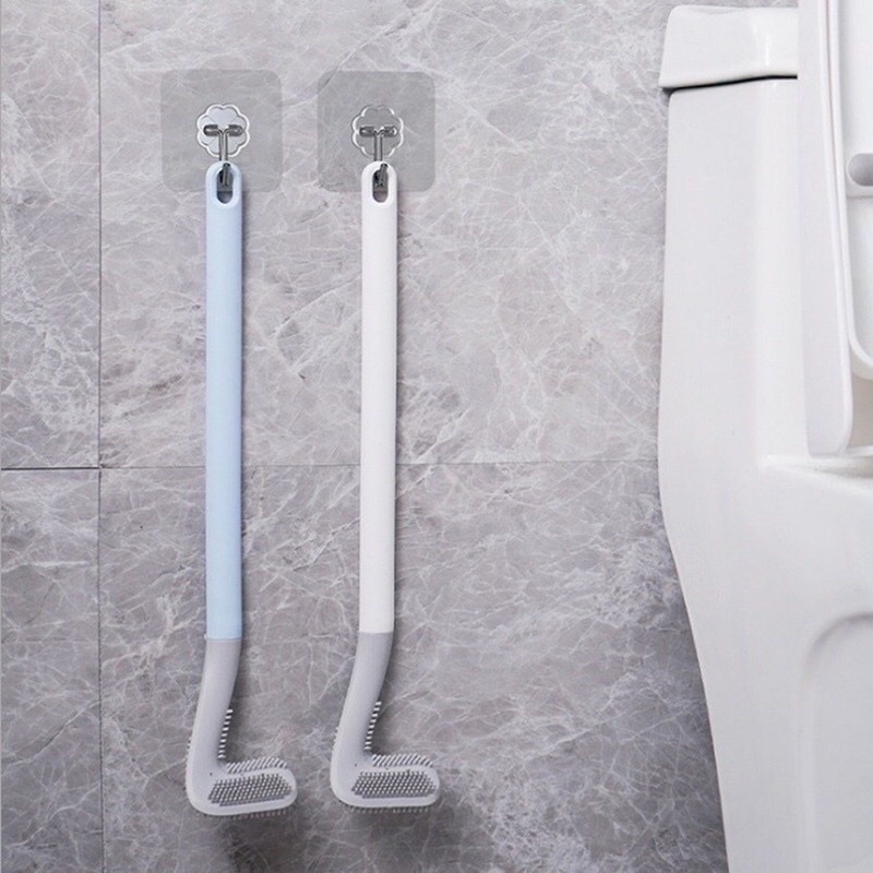 Cọ bồn cầu silicon thông minh, nhỏ gọn siêu sạch