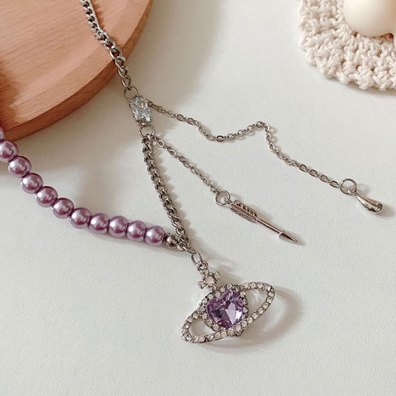 Vòng cổ mặt hình hành tinh thời trang