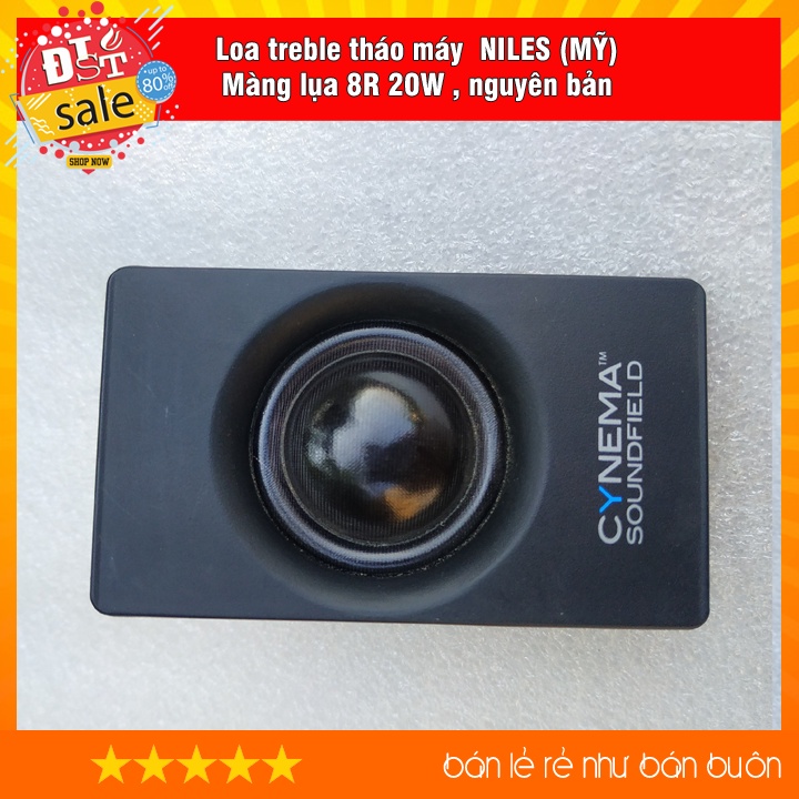 Loa treble, loa treble rời tháo máy NILES (MỸ) Màng lụa 8R 20W, nguyên bản