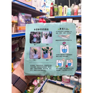 Bình hoa dán tường bằng Silicon độc đáo