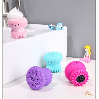 Cọ Rửa Mặt BẠCH TUỘC Xinh Xắn.