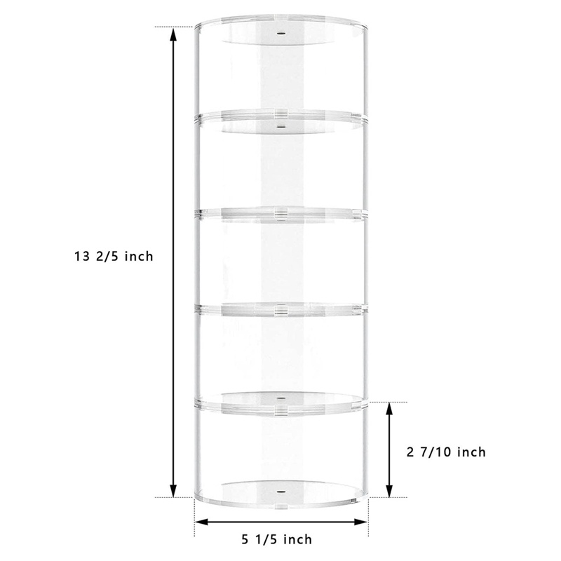 Giá Đỡ Thắt Lưng 5 Tầng Bằng Acrylic Dùng Trưng Bày Và Trưng Bày Trang Sức