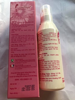 Dung dịch vệ sinh phụ nữ Camisept