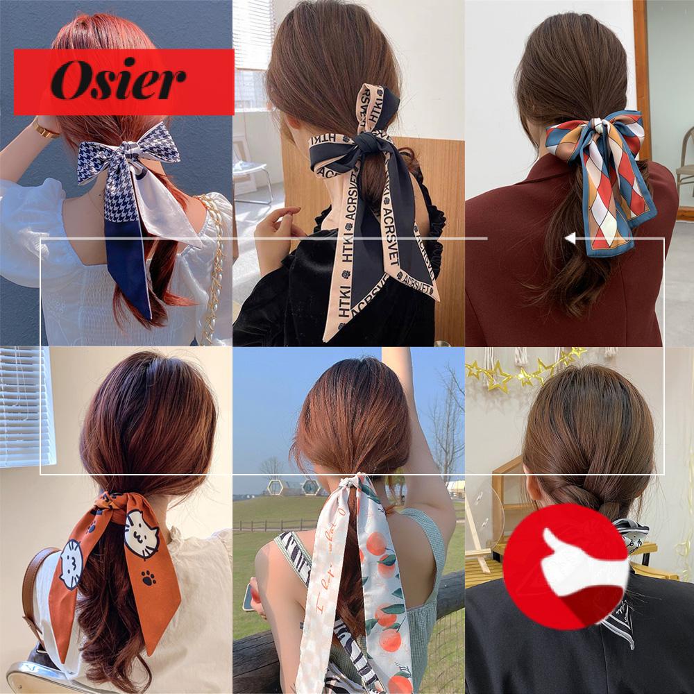 Dây Ruy Băng Cột Tóc Dáng Dài Phong Cách Bohemian Thời Trang Cho Nữ