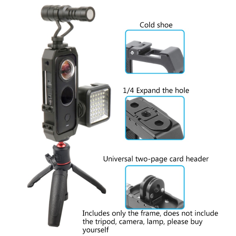 Khung Nhôm + 1 / 4 Lỗ Vít Cho Insta 360 One X2