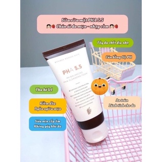 Sữa rửa mặt PHA 5.5 ph Balancing PHA Cleansing Foam 130g
