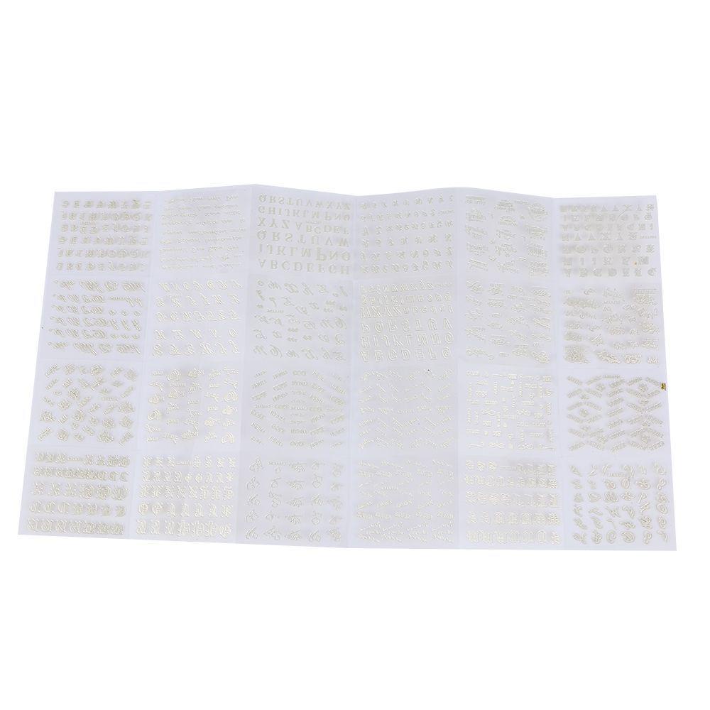 Miếng Dán Trang Trí Móng Tay 3D DIY Xinh Xắn|Decal Dán Móng Nghệ Thuật