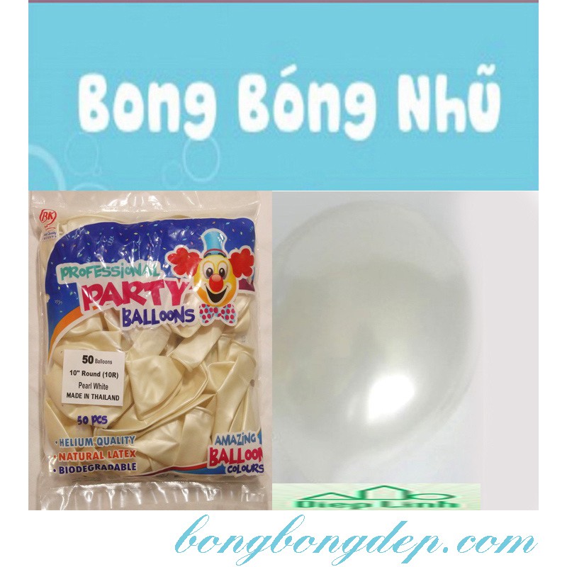 BONG BÓNG NHŨ THÁI LAN BỊCH 50 CÁI- TRANG TRÍ SINH NHẬT