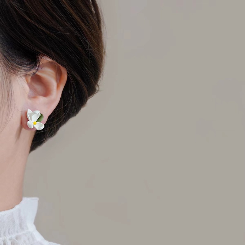 Hoa tai thời trang ngọt ngào Hàn Quốc dành cho nữ Hoa tai sang trọng