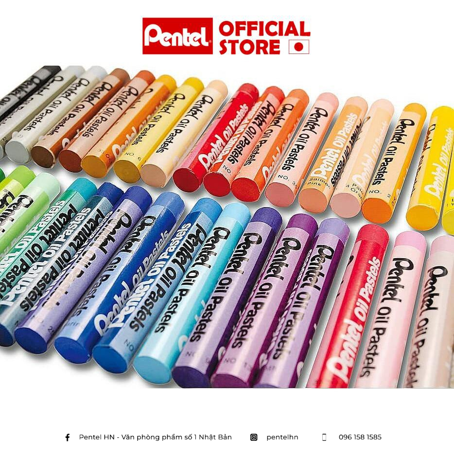 Bộ 15 Màu Sáp Vẽ Lên Vải Pentel PTS-15 | An Toàn Không Độc Hại | Pentel Arts Fabric Fun PTS15