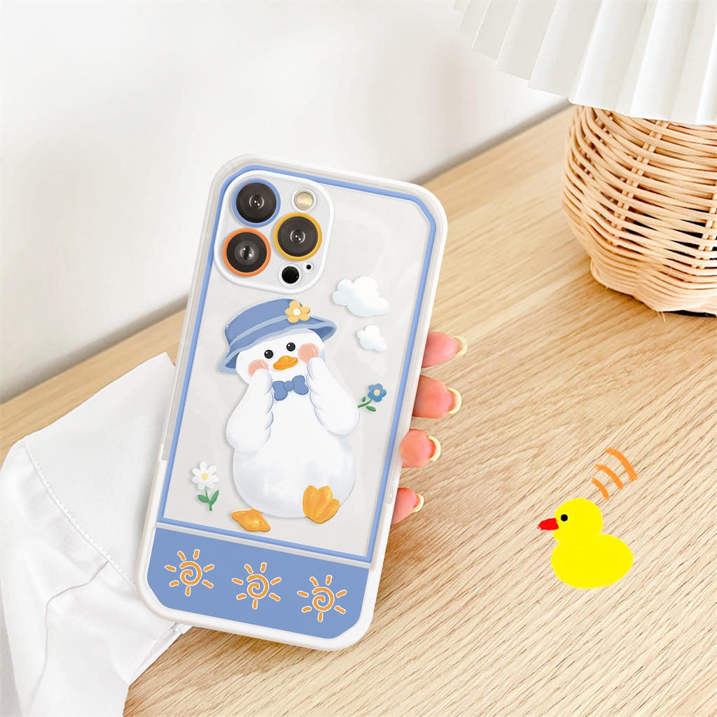 Ốp lưng iphone chống lưng lovely duck 6/6plus/6s/6splus/7/7plus/8/8plus/x/xs/11/12/13/14/pro/max/promax/plus/shin/case
