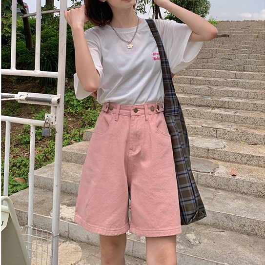 Quần Short Nữ Lưng Cao Plus Size