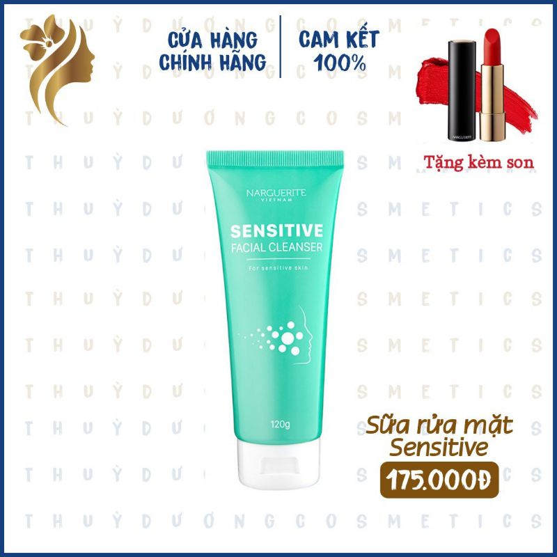[Chính hãng công ty] SỮA RỬA MẶT DÀNH CHO DA NHẠY CẢM NARGUERITE (120ml)