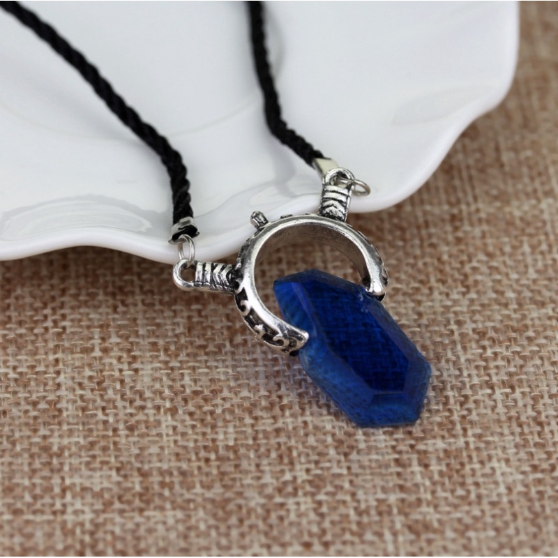 Vòng cổ Mặt Quỷ May Cry Dante Red Sapphire Thời Trang Unisex