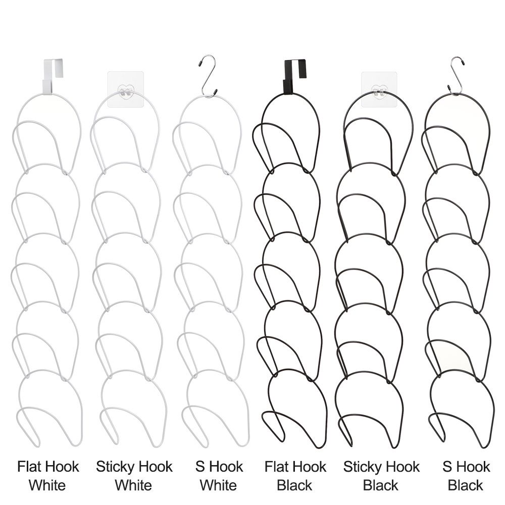 Móc Treo Quần Áo / Nón / Khăn Choàng / Túi Xách Gắn Tường Không Cần Khoan Nhiều Màu
