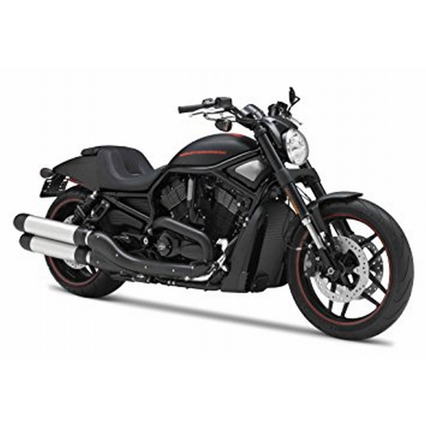 XE MÔ HÌNH 1:18 HARLEY VRSCDX NIGHT ROD SPECIAL - MAISTO - ĐEN CAM - 8530.1