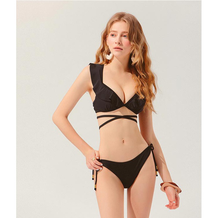 Áo bikini push up viền bèo dây thắt eo nữ Air Space 2020110002