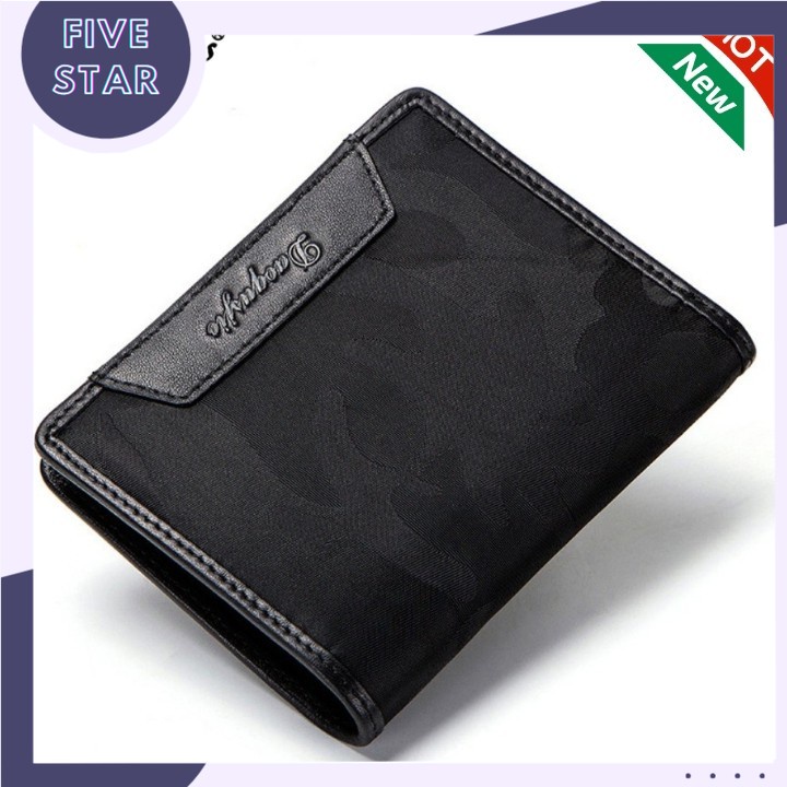 2022 Contact DS0001 - Bảo Hành 2 Năm - Bóp Ví Đứng Bỏ Túi Da Ngựa Điên Men Wallet Genuine Bò - Nam Nữ