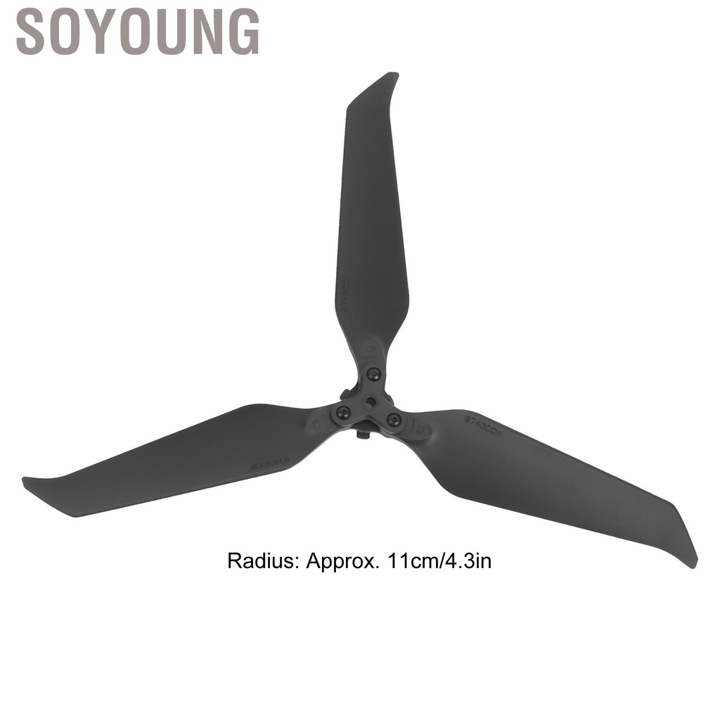 Set 2 cặp cánh quạt 3 lưỡi 8743F cho DJI Mavic Pro