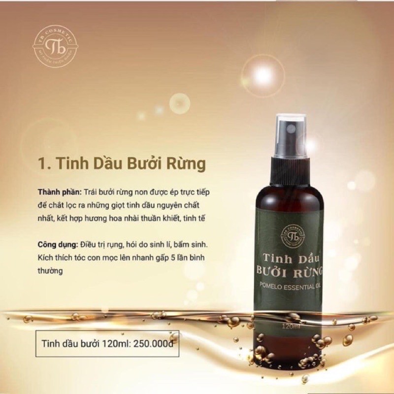 TINH DẦU BƯỞI RỪNG TB