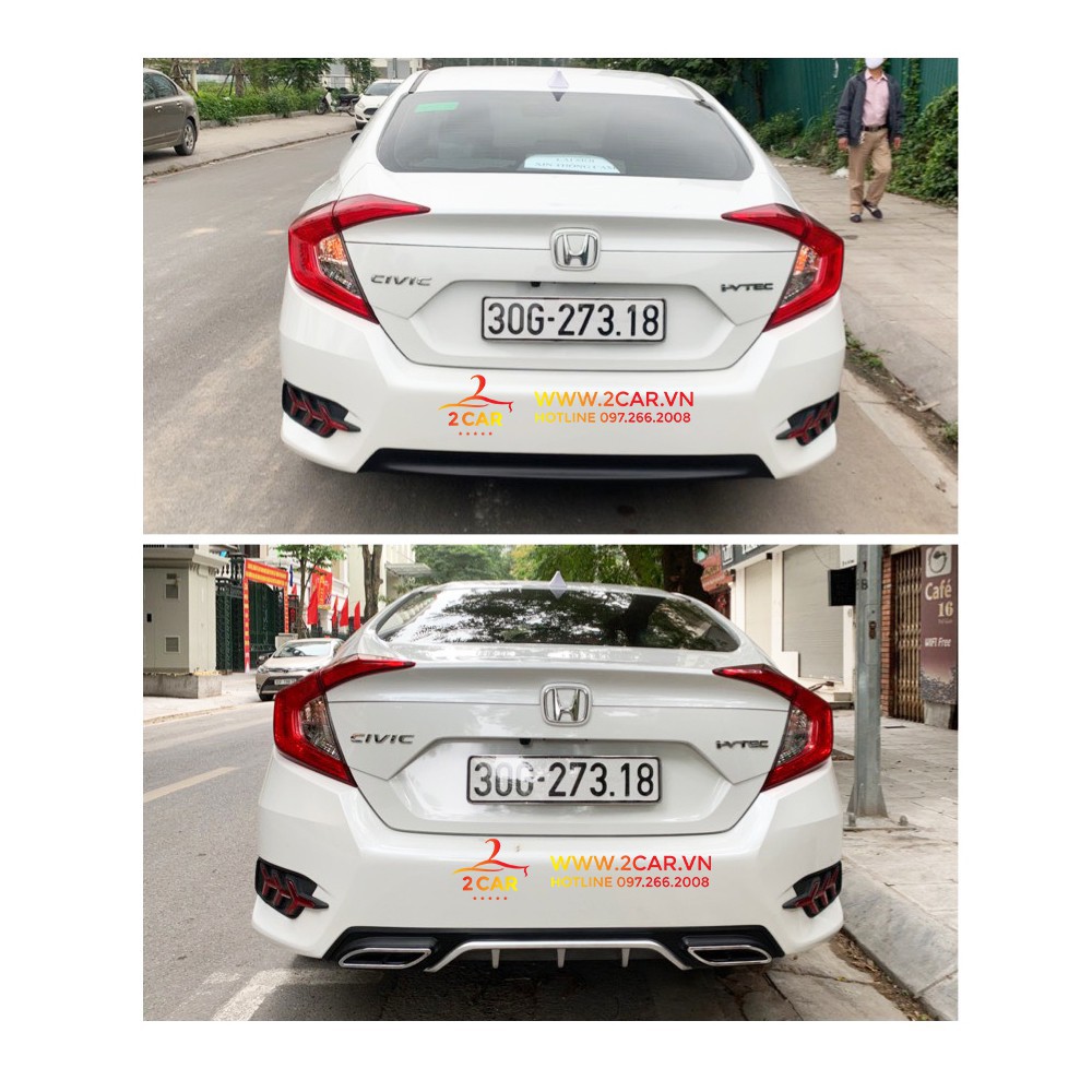 Lip Chia Pô, Lippo Xe Honda Civic 2019 kiểu Mercedes