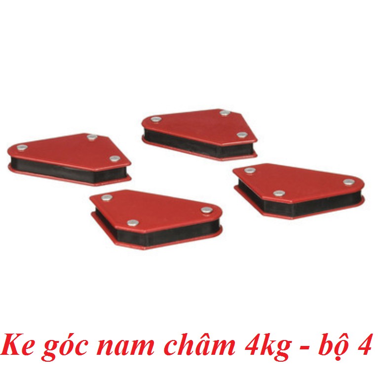 Ke góc nam châm mini lực hút 4kg-bộ 4