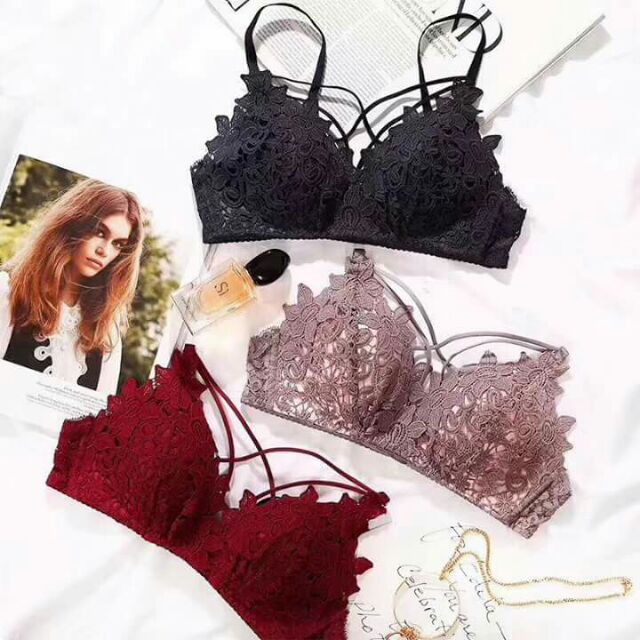 Bộ Đồ lót ren không gọng mút mong vừa