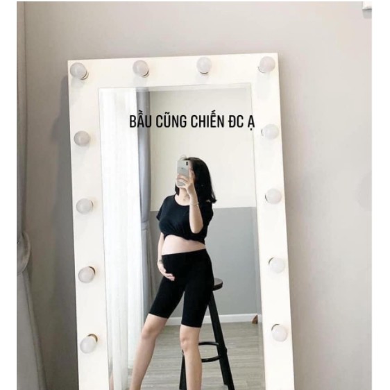 ⚡ Freeship ⚡ QUẦN LEGGING LỬNG đùi nữ nâng mông, quần thun ôm siêu co giãn lưng cao | BigBuy360 - bigbuy360.vn