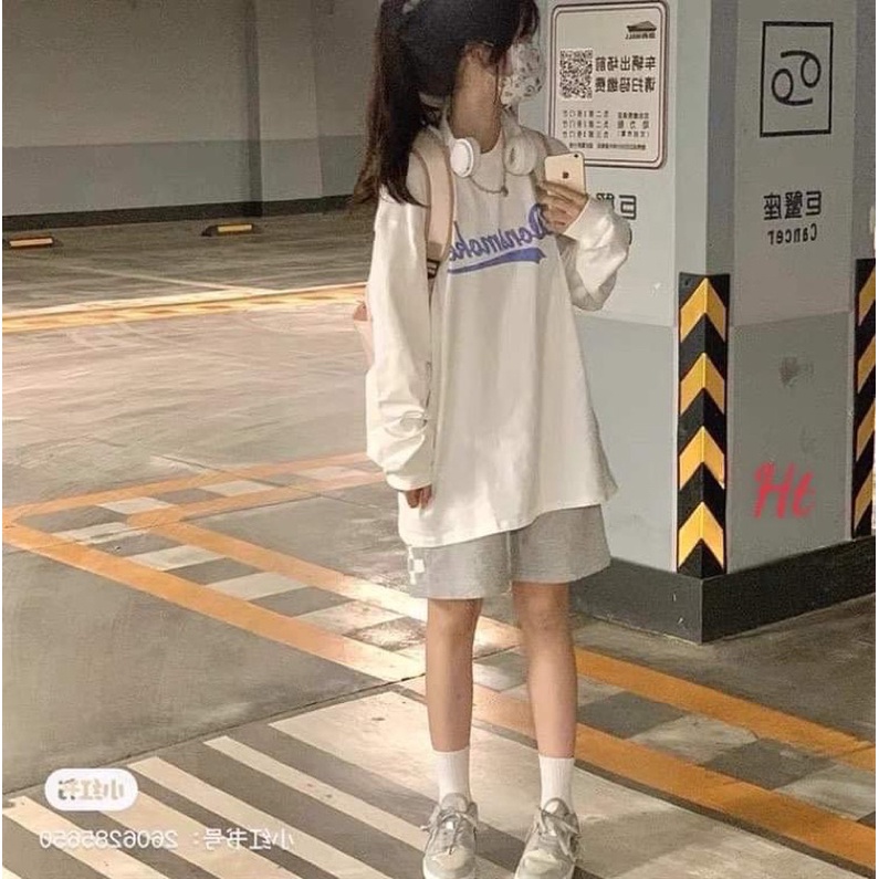 Bộ đùi thu Daily + quần đùi sọc caro H26