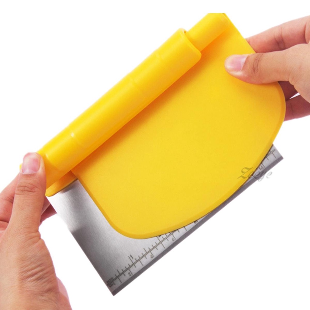 Dụng Cụ Cắt Bột Làm Bánh 2 Trong 1 Bằng Thép Không Gỉ