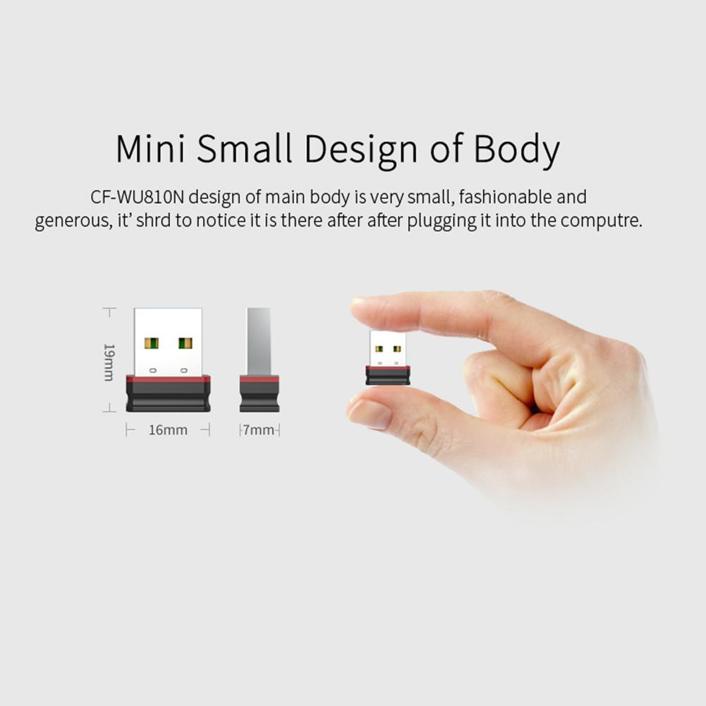 Bộ Chuyển Đổi Wifi 1.13 Comfast Cf-Wu810N Usb 2.0 Wifi 150mbps 2.4ghz | BigBuy360 - bigbuy360.vn