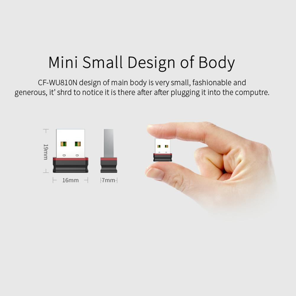 Usb Wifi 2.0 Comfast Cf-wu810n 150mbps 2.4ghz Cho Máy Tính
