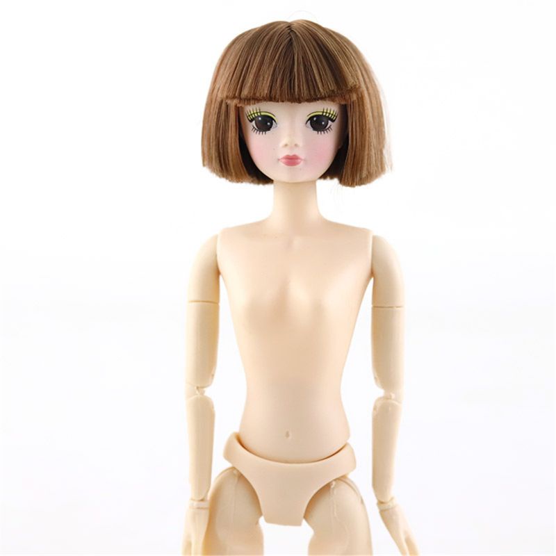 Búp Bê Công Chúa Đồ Chơi 3d 20 Khớp Cử Động 30cm