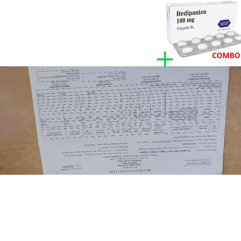 Combo Bedipanten 100mg +  KẸO NGẬM VITA C