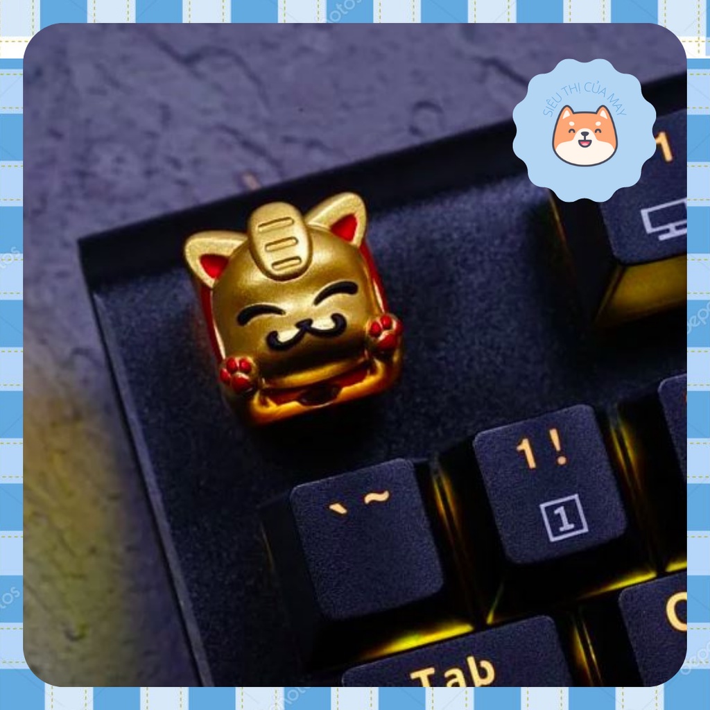 Keycap artisan Hot Keys Project cho bàn phím cơ Lucky Cat