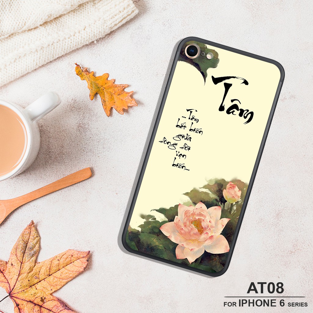 Ốp lưng IPHONE IN HÌNH CHỮ THƯ PHÁP dành cho IPHONE 5/5S-6/6S-6/6S PLUS-7/8-7/8 PLUS