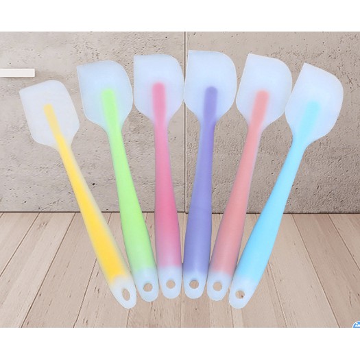 Spatula silicone trong suốt lớn size 28*5.5 cm chịu nhiệt độ cao Tiêu chuẩn Châu Âu