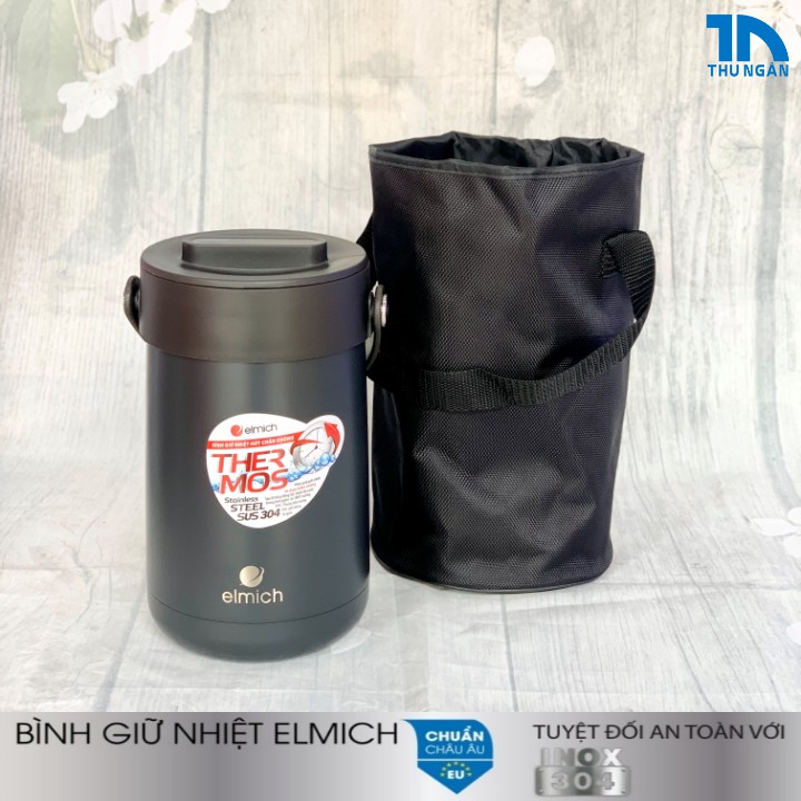 Hộp cơm giữ nhiệt Inox 304 nhập khẩu CH Séc 1500ml Elmich EL3129 Bảo hành 12 tháng