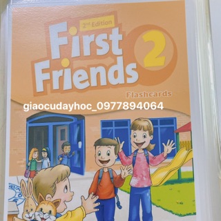 Flashcard FIRST FRIENDS 2 -2nd edition (ép plastic)