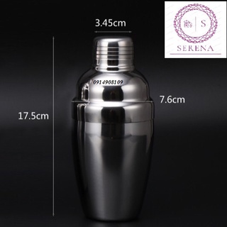 Bình lắc inox, bình shaker 350ml - 550ml - 750ml